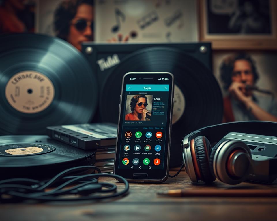App para ouvir músicas antigas