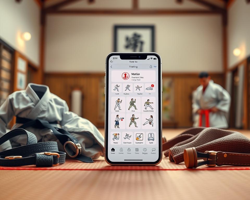 app para aprender artes marciais