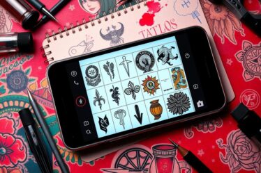 App simulador de tatuagem