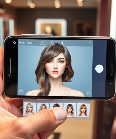 app para simular cabelo