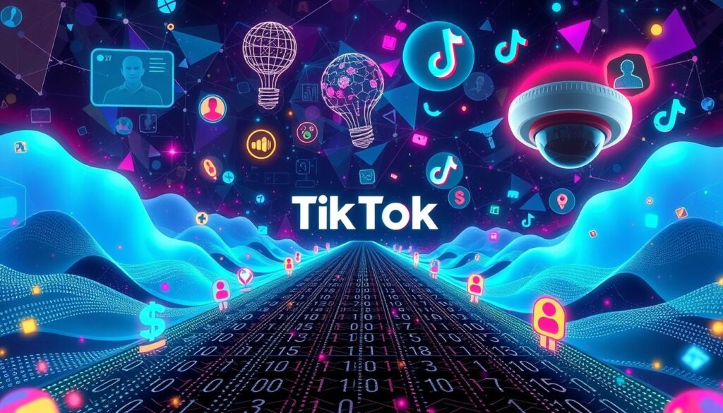 coleta de dados do TikTok