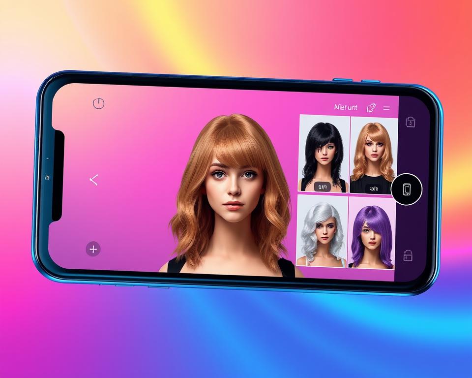 app para simular cabelo