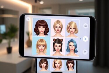 app para simular cabelo