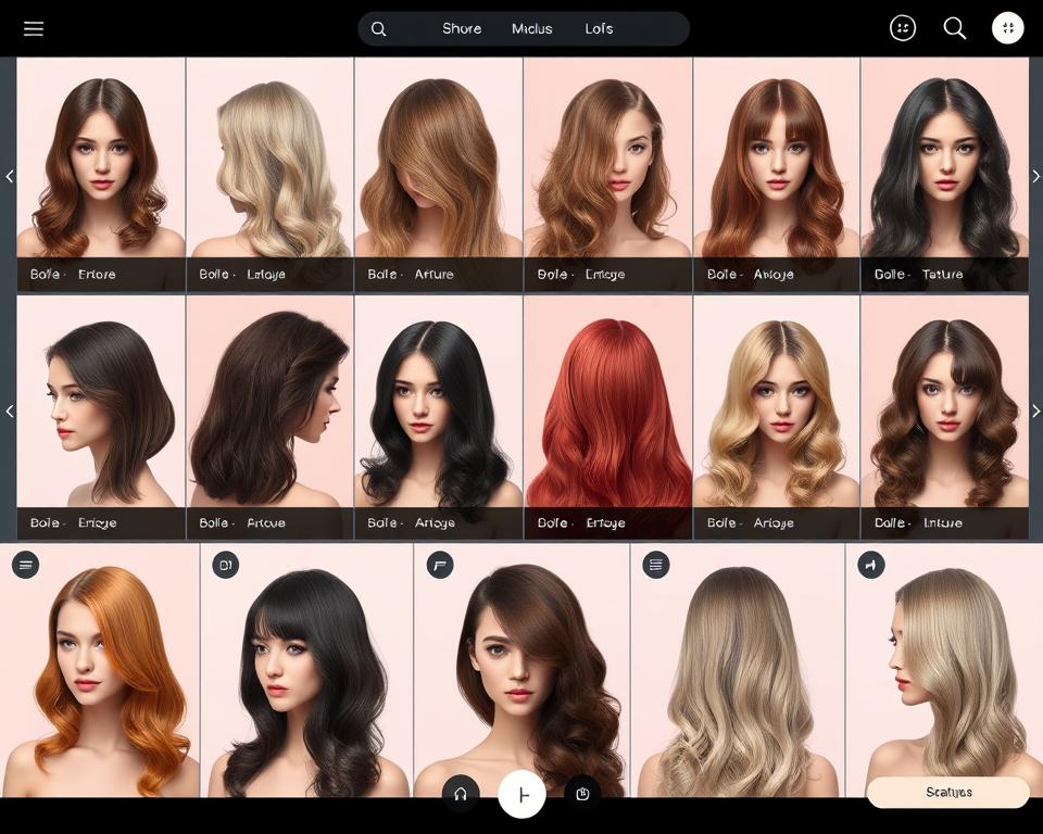 experimentar cortes de cabelo online