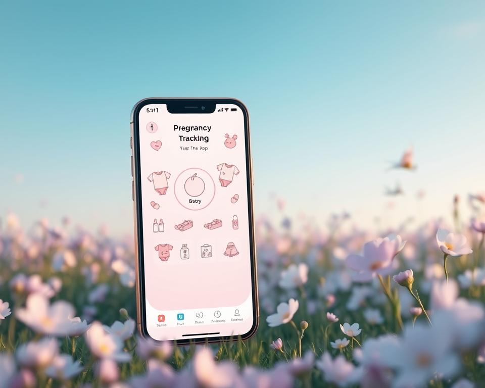 App para acompanhar gravidez