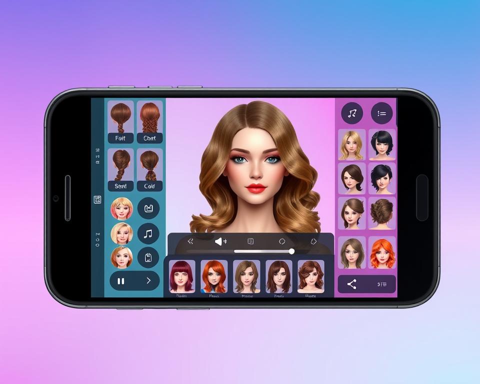 app de simular cabelo