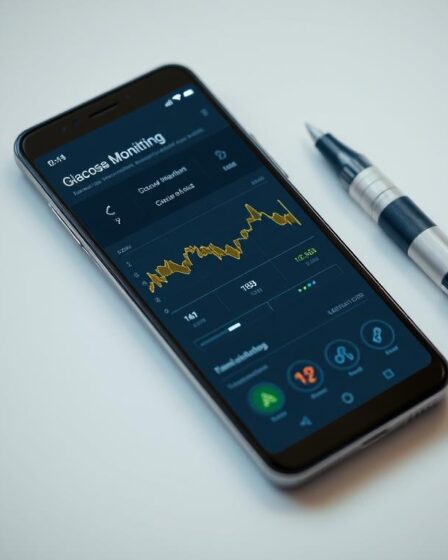 app para monitorar glicose