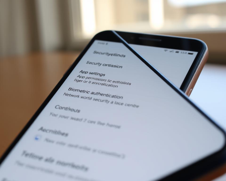 Configurações de Segurança do Smartphone