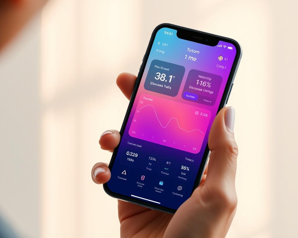 app de monitorar glicose