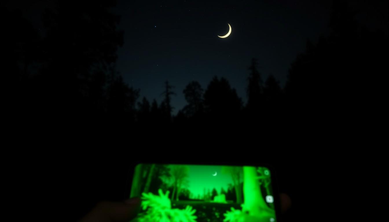 aplicativo de visão noturna