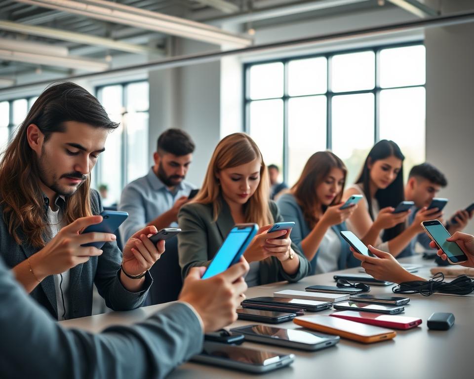 uso de smartphones uso de smartphones