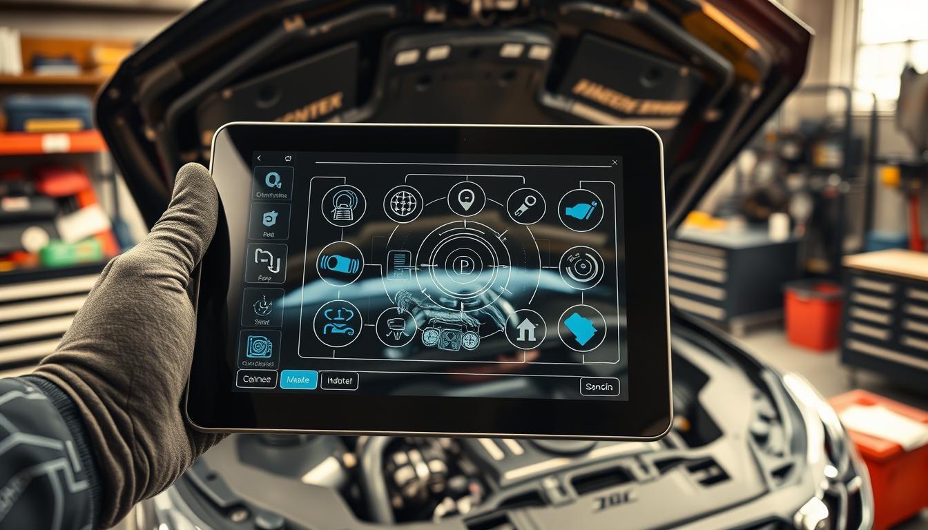 Aplicativo de scanner de mecânica automotiva