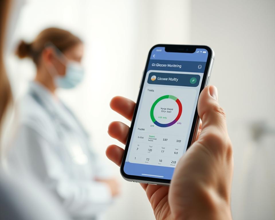app para monitorar glicose