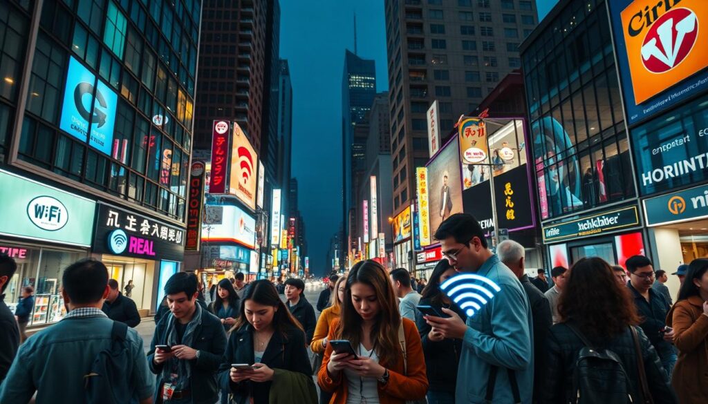 rede wifi pública