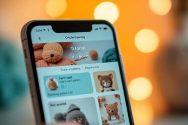 App para aprender crochê
