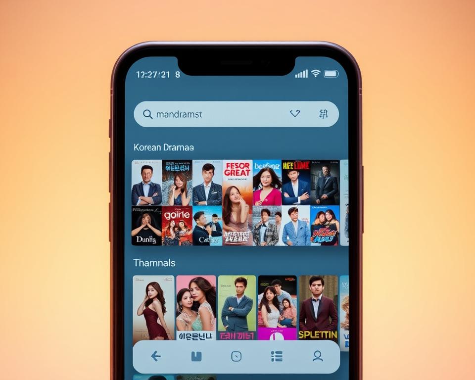 Aplicativo para assistir novelas coreanas