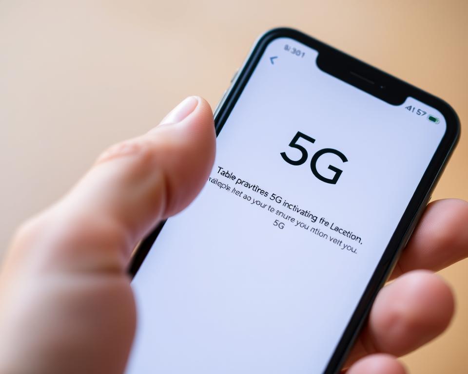 Aplicativo para ativar o 5G