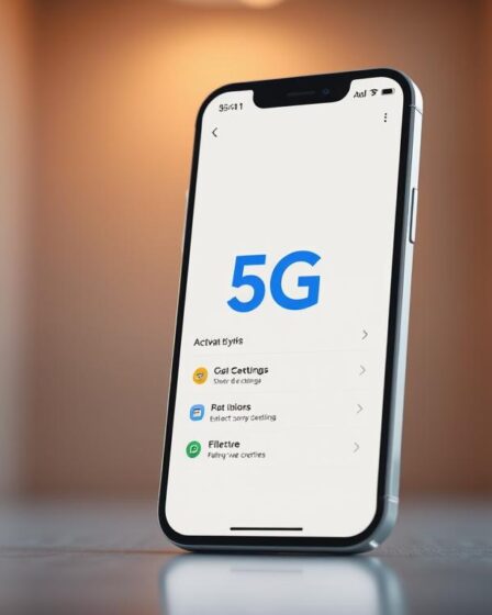 Aplicativo para ativar o 5G