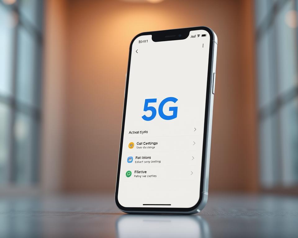 Aplicativo para ativar o 5G