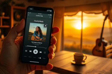Aplicativo para escutar música country
