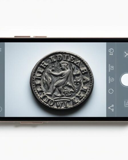 Aplicativo para identificar moedas antigas