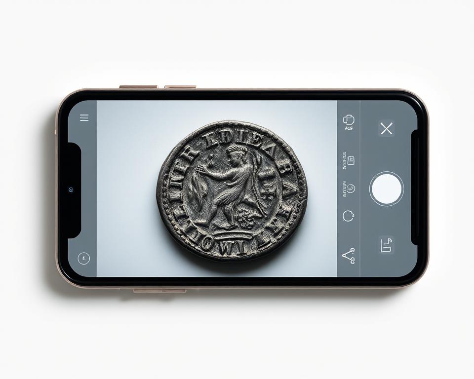 Aplicativo para identificar moedas antigas