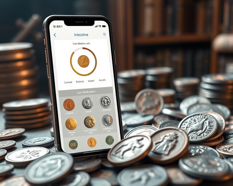 Aplicativo para identificar moedas antigas