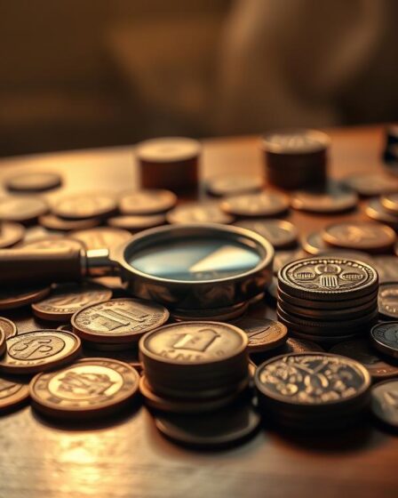 Aplicativo para identificar moedas antigas