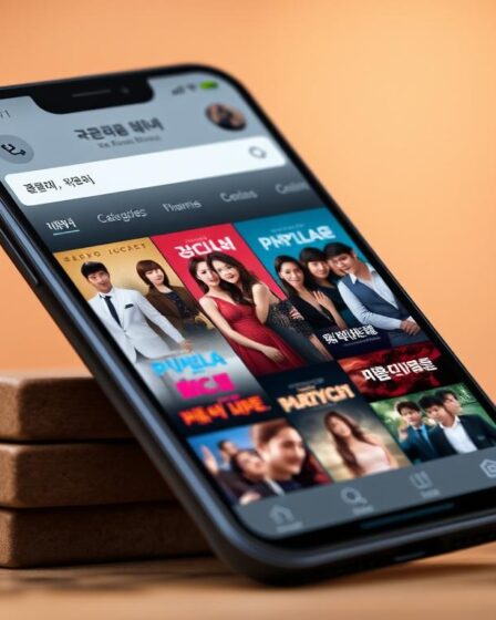 Aplicativo para ver novelas coreanas