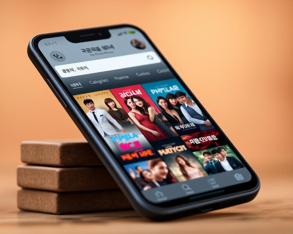 Aplicativo para ver novelas coreanas