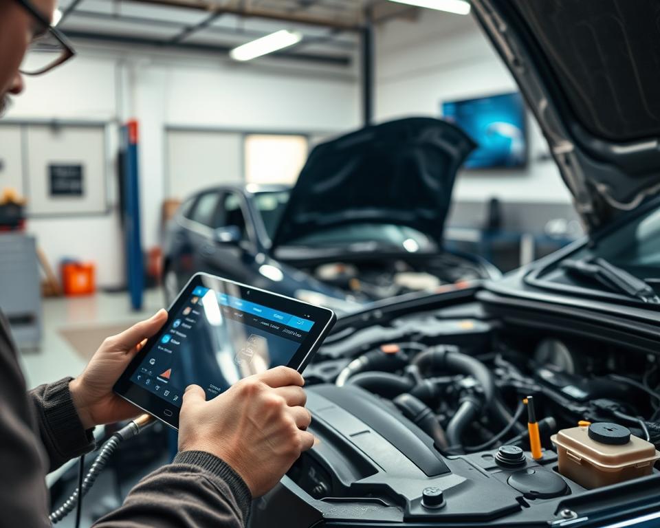 App de scanner de mecânica automotiva