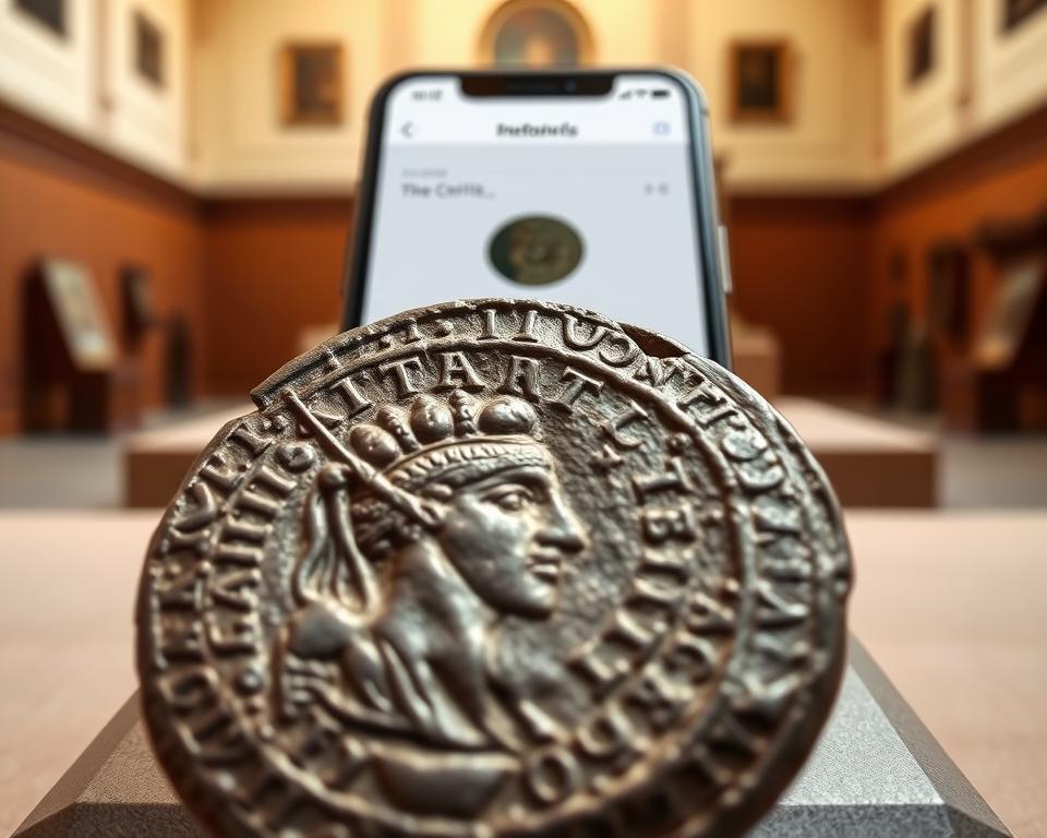 App para identificar moedas antigas