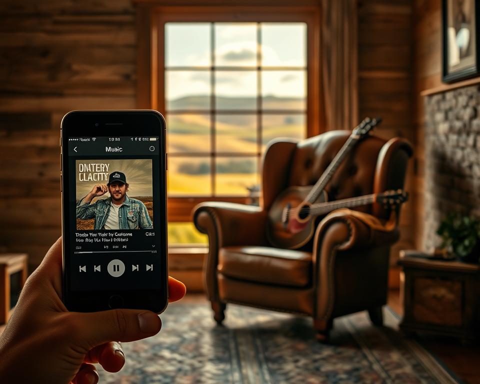 aplicativo de música country
