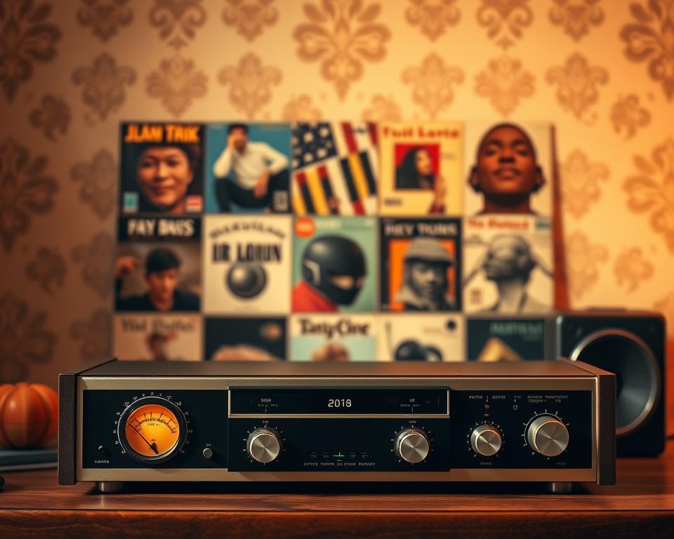 aplicativo de músicas retrô