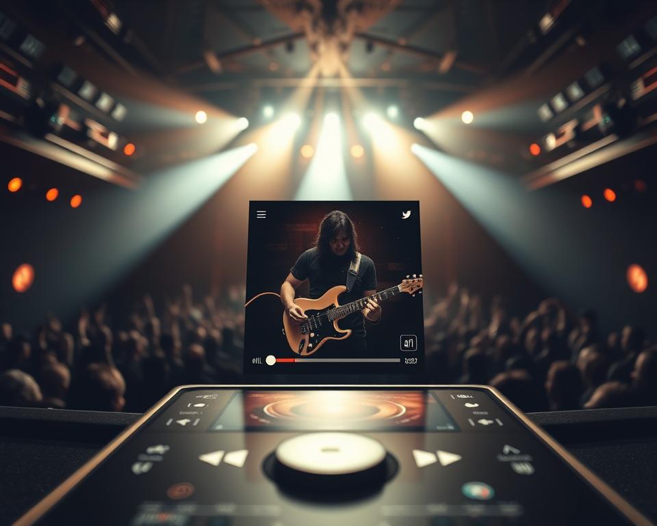 aplicativo para escutar música rock