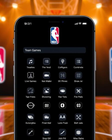 app para assistir NBA
