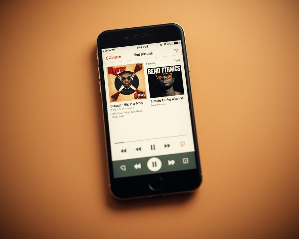 app para escutar hip-hop antigo