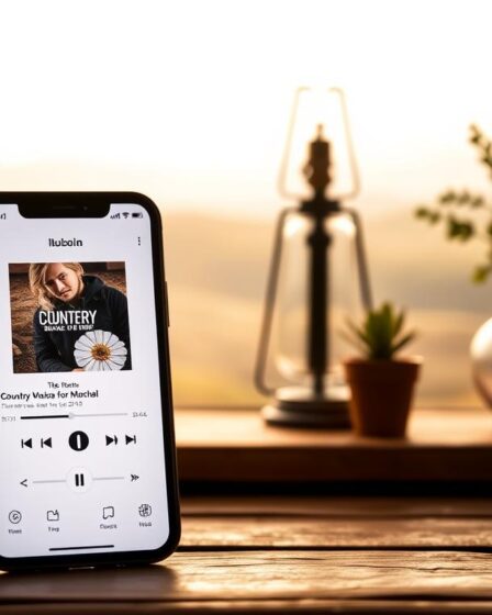 app para escutar musica country
