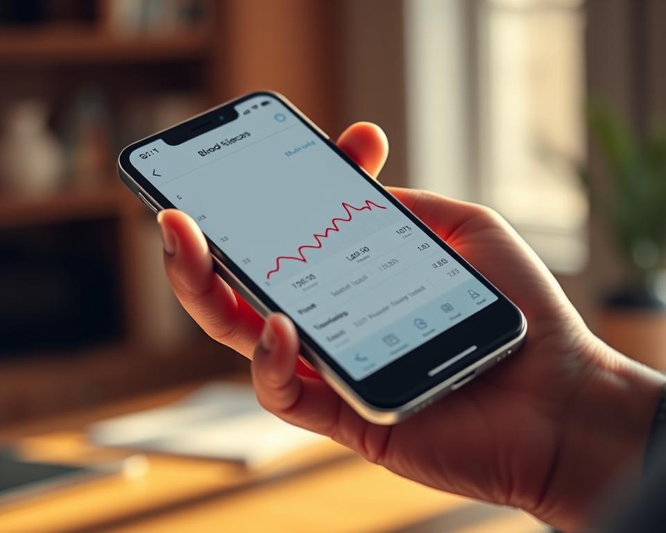 app para monitorar glicose