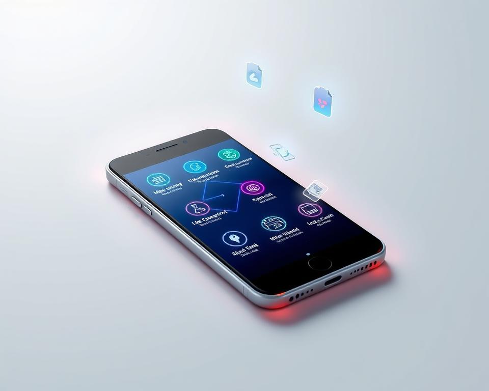 otimização de armazenamento para celular