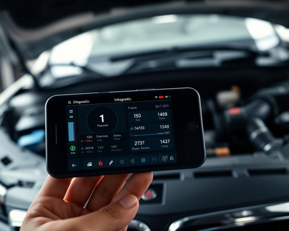 scanner de diagnóstico automotivo via smartphone