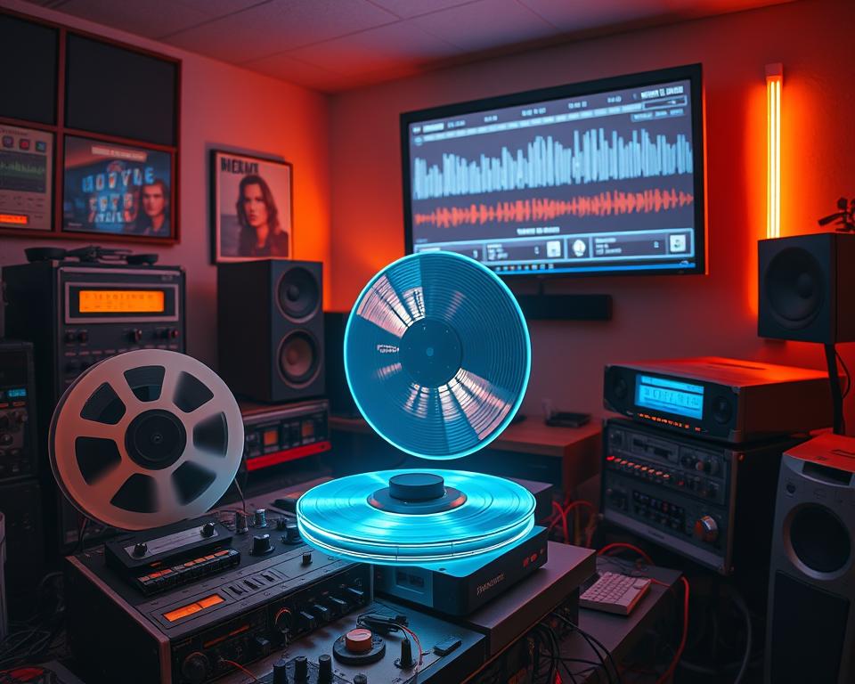 tecnologia para músicas do passado