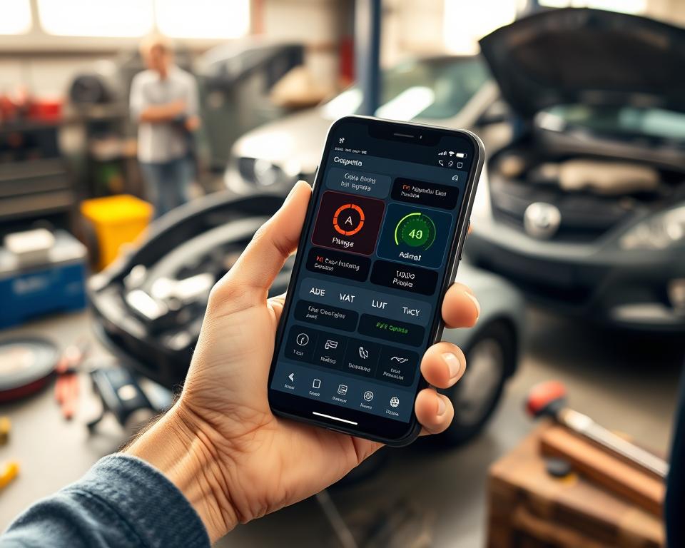 Aplicativo para scanear identificar problemas mecânicos