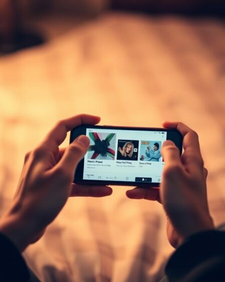 Escutar as Mais Tocadas do Momento no Seu Celular