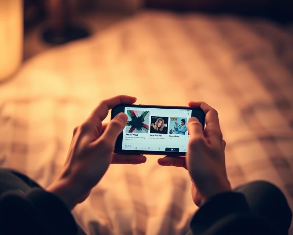 Escutar as Mais Tocadas do Momento no Seu Celular