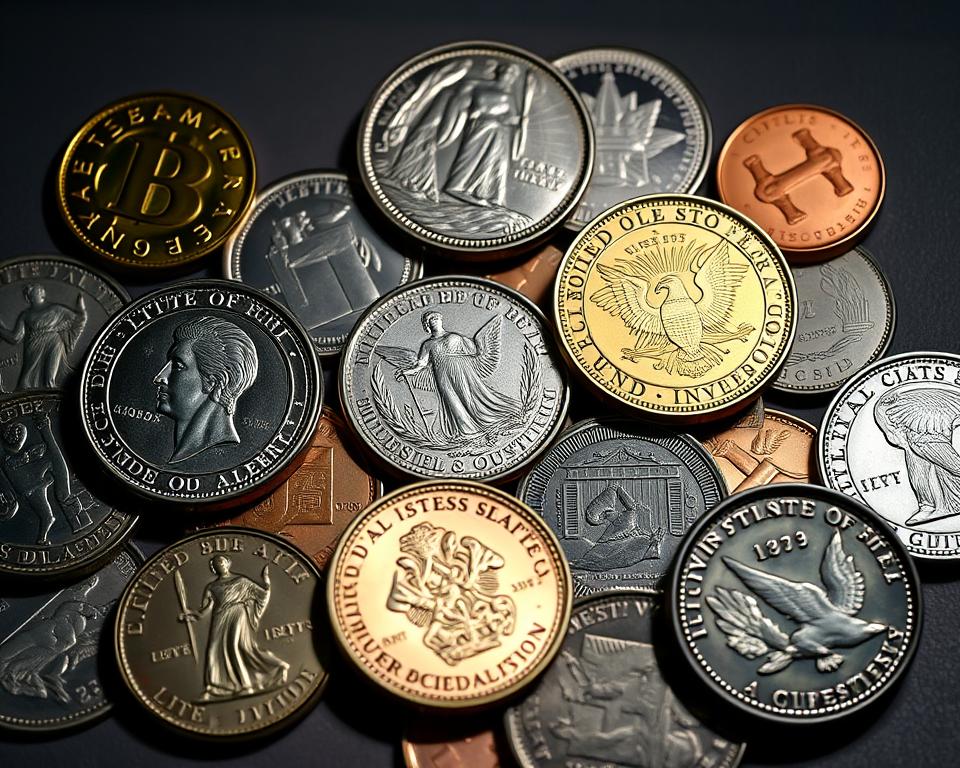 Moedas comemorativas raras Moedas comemorativas raras
