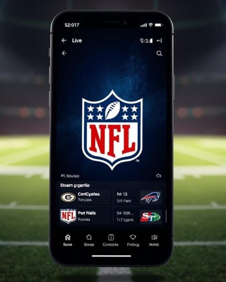 app para assistir jogos da NFL