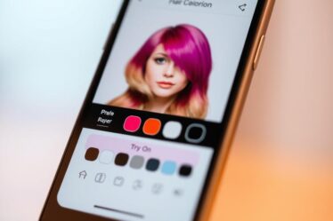 app para mudar cor de cabelo