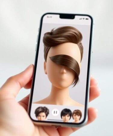 app para mudar corte de cabelo