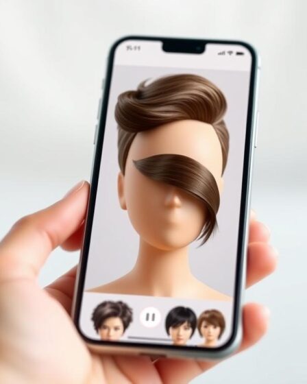 app para mudar corte de cabelo
